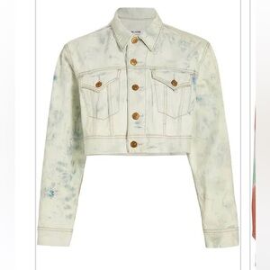 Re/Done denim cropped jacket